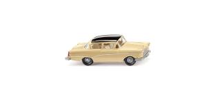 Wiking 8039 - H0 - Opel Rekord P1 - beige/schwarz